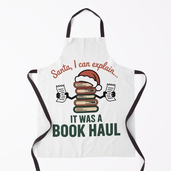 Item preview, Santa I Can Explain Book Haul Holiday Humor designed and sold by MagicWander.