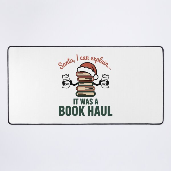 Item preview, Santa I Can Explain Book Haul Holiday Humor designed and sold by MagicWander.