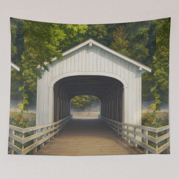 Item preview, The Historic Goodpasture Covered Bridge designed and sold by Takeda-art.