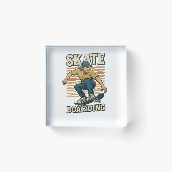 Item preview, Retro Skateboarding – Vintage Skater Graphic Design designed and sold by BRONX71.