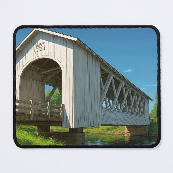 Item preview, The Historic Gilkey Covered Bridge designed and sold by Takeda-art.
