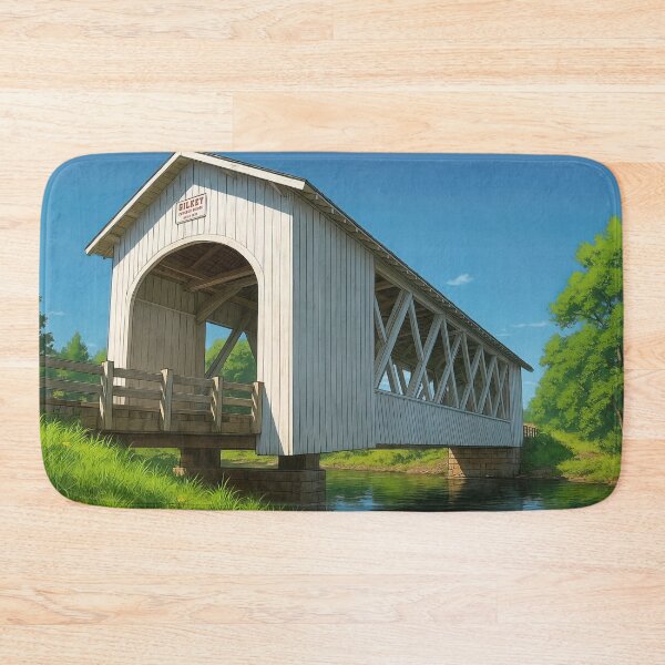 Item preview, The Historic Gilkey Covered Bridge designed and sold by Takeda-art.