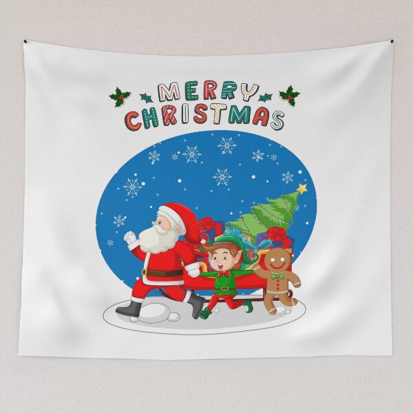 Item preview, Merry Christmas From the Happy Team. designed and sold by Dinasshop.