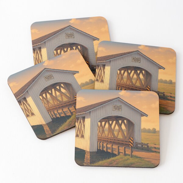 Item preview, The Historic Gilkey Covered Bridge designed and sold by Takeda-art.