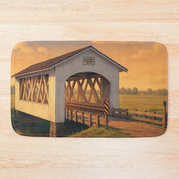 Item preview, The Historic Gilkey Covered Bridge designed and sold by Takeda-art.