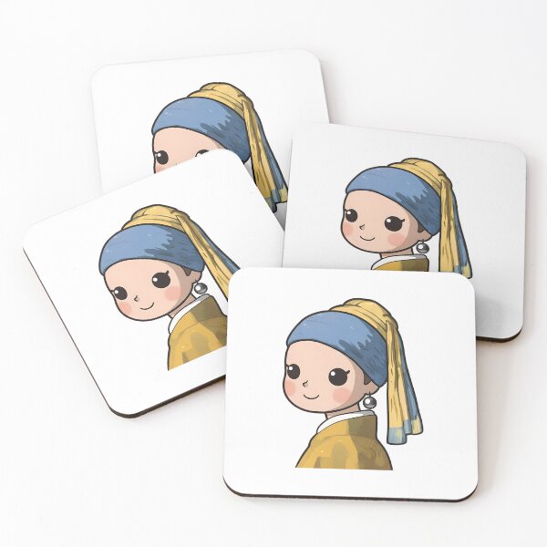Item preview, Girl with a Pearl Earring designed and sold by RadishWerks.