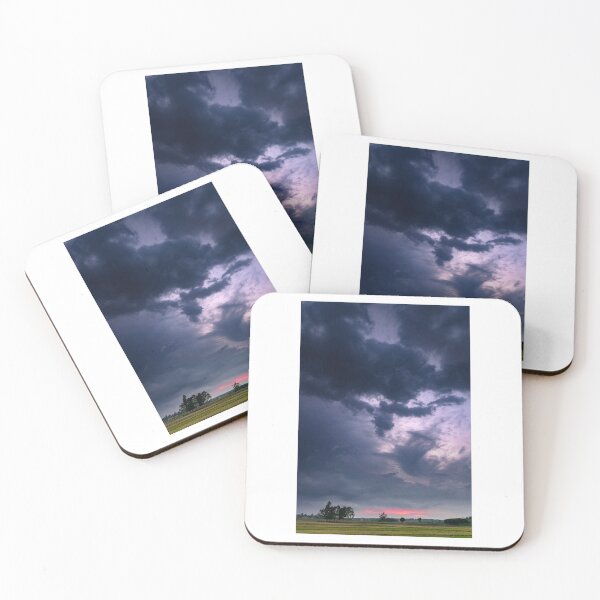 Item preview, Dark Clouds Over Landscape Photographic Print designed and sold by Mother-Nature65.