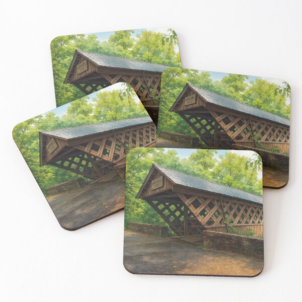 Item preview, The Historic Horton Mill Covered Bridge designed and sold by Takeda-art.