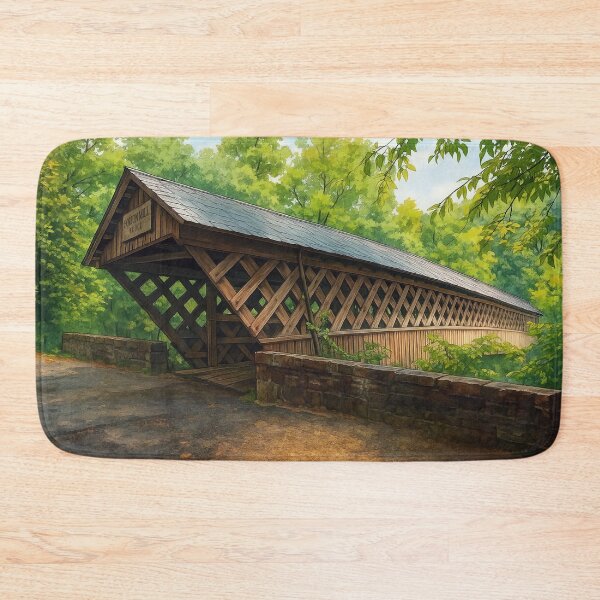 Item preview, The Historic Horton Mill Covered Bridge designed and sold by Takeda-art.