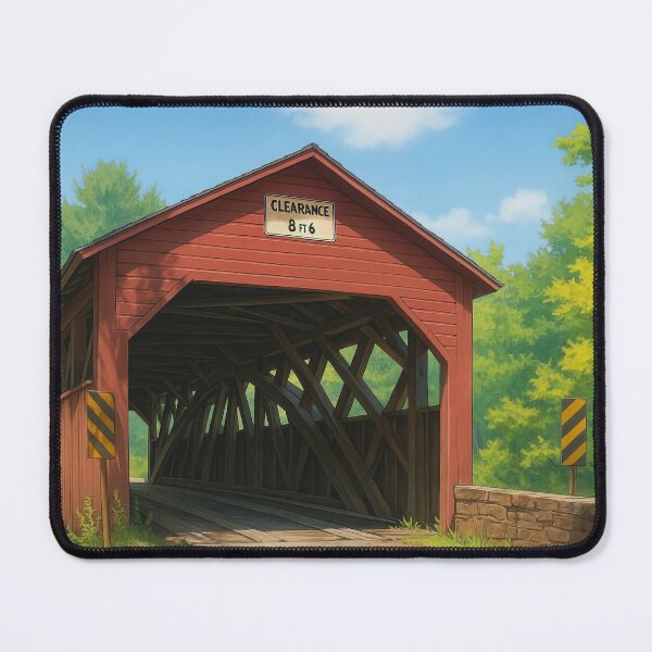 Item preview, The Historic Cogan House Covered Bridge designed and sold by Takeda-art.