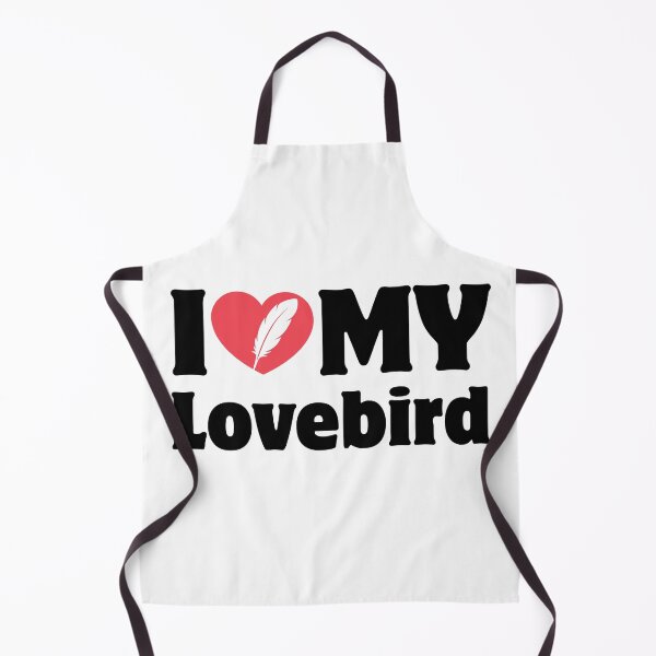Item preview, Heart Icon Simple Typography I Love My Lovebird designed and sold by LoviqueLab.