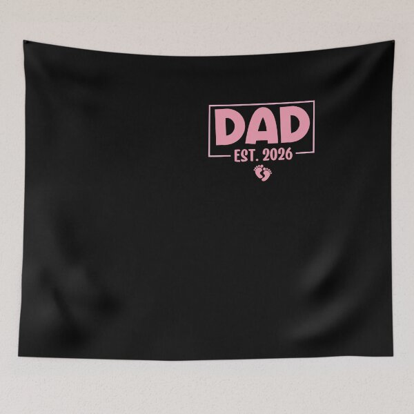 Item preview, Dad Est. 2026 Logo Daddy 2026 Soon To Be New Father 2026 designed and sold by SakuraPxl.