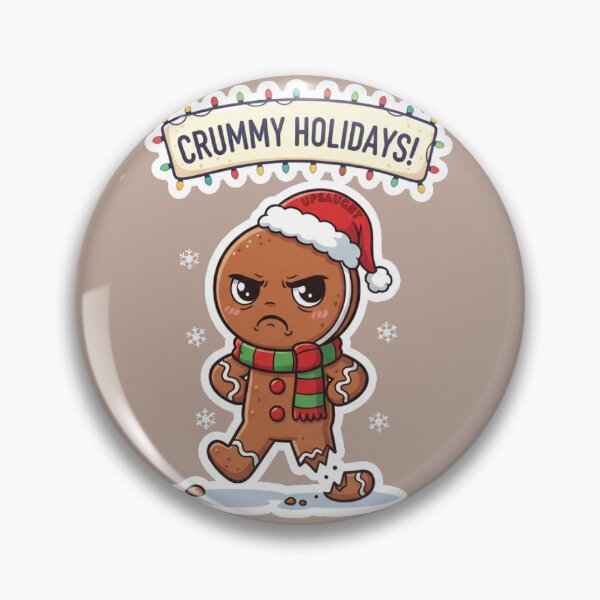 Item preview, "Crummy Luck" Gingerbread Man designed and sold by Upsaught.