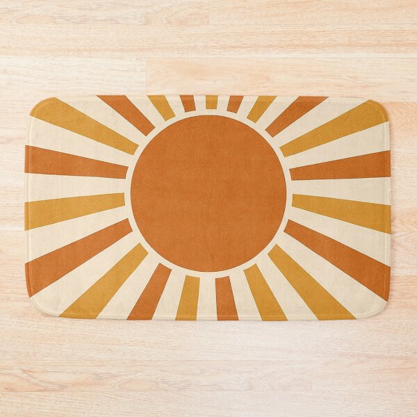 Item preview, Retro Sunburst Pattern in Warm Brown Tones designed and sold by Catiess.