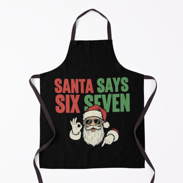 Item preview, Santa Says Six Seven Festive Holiday Humor Retro Christmas designed and sold by faridman.