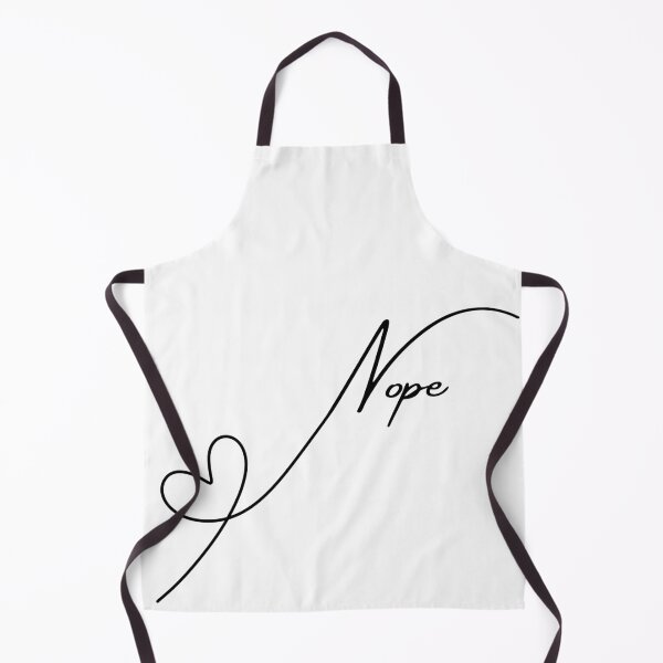 Item preview, Heart Nope Continuous Line Art - Funny Anti-Romance Design designed and sold by ChilliStylish.