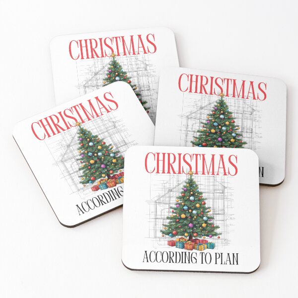 Item preview, Christmas According to Plan – Funny Engineer Architect Christmas  designed and sold by JB-designstudio.