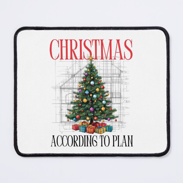 Item preview, Christmas According to Plan – Funny Engineer Architect Christmas  designed and sold by JB-designstudio.