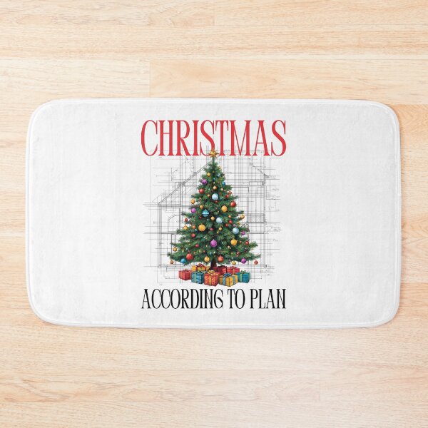 Item preview, Christmas According to Plan – Funny Engineer Architect Christmas  designed and sold by JB-designstudio.