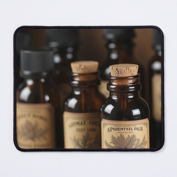 Item preview, Essential Oils Collection | Vintage Aromatherapy Apothecary Bottles Design designed and sold by Antik by Schulz.