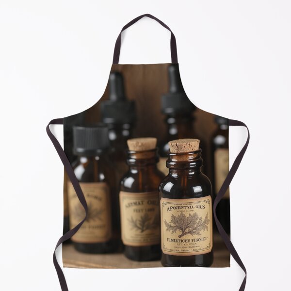 Item preview, Essential Oils Collection | Vintage Aromatherapy Apothecary Bottles Design designed and sold by Antik by Schulz.