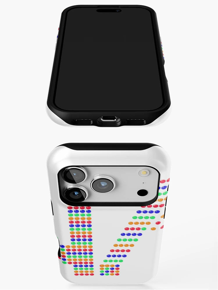 Thumbnail 3 of 4, iPhone Case, Multicolor Rhinestone Monaco designed and sold by TheIconSmith.