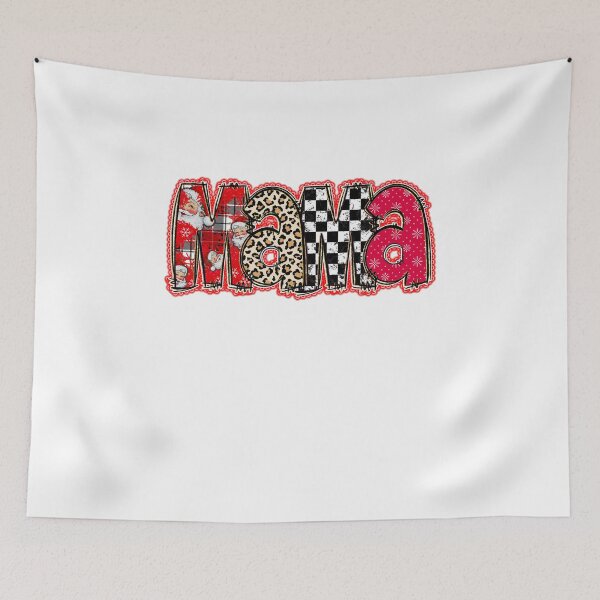 Item preview, Leopard Mama Christmas, Merry Christmas, Mama Claus designed and sold by vintagearttee.