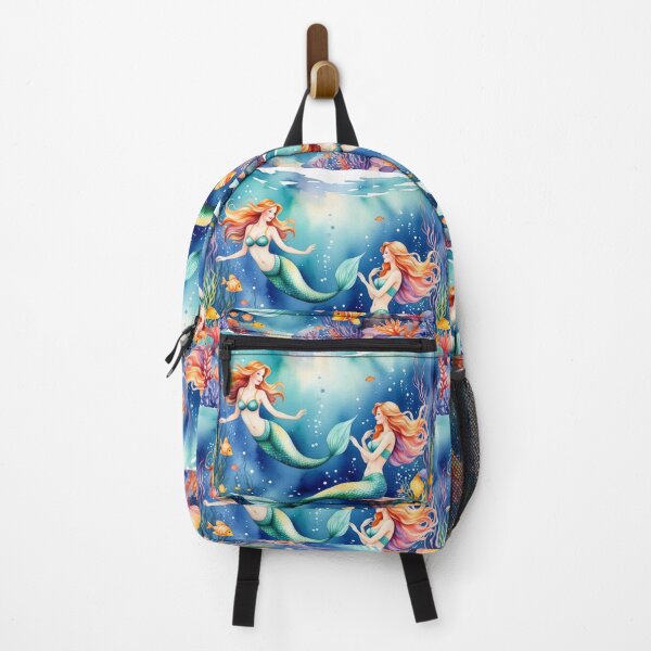 Item preview, Color splatter Mermaids under the Sea designed and sold by MirucaDesign.