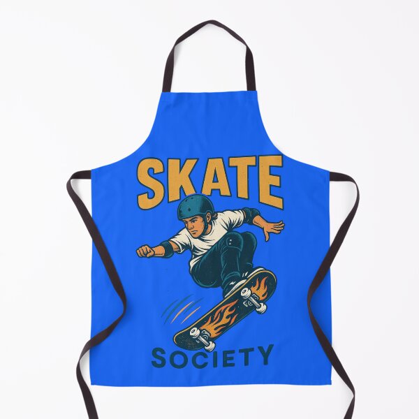 Item preview, Skate Society – Retro Skater Jump Graphic designed and sold by BRONX71.