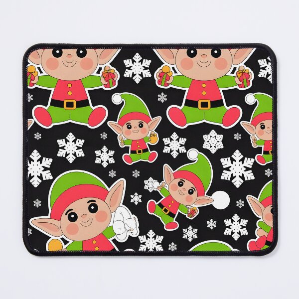 Item preview, Christmas Elf With Big Ears Pattern designed and sold by 404wearpl.