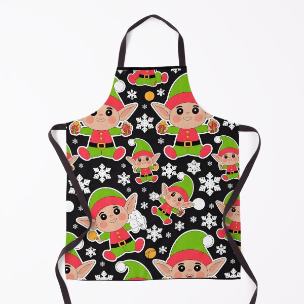 Item preview, Christmas Elf With Big Ears Pattern designed and sold by 404wearpl.
