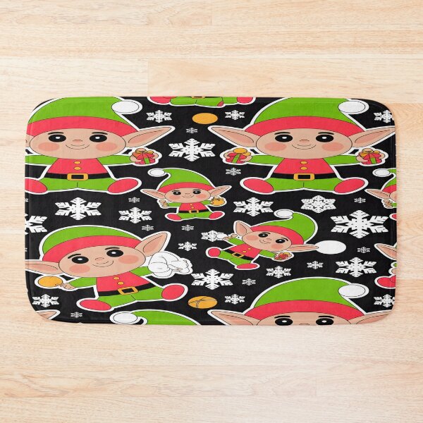 Item preview, Christmas Elf With Big Ears Pattern designed and sold by 404wearpl.