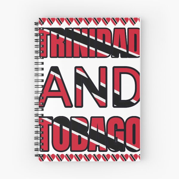 Item preview, Trinidad And Tobago Flag Letters And Hearts designed and sold by TheIconSmith.