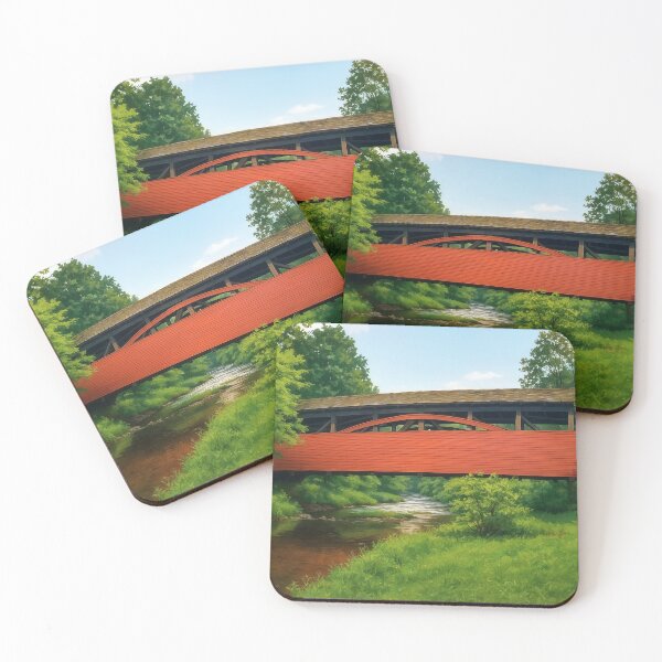 Item preview, The Historic Cogan House Covered Bridge designed and sold by Takeda-art.