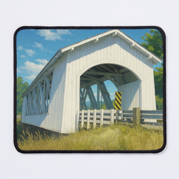 Item preview, The Historic Gilkey Covered Bridge designed and sold by Takeda-art.