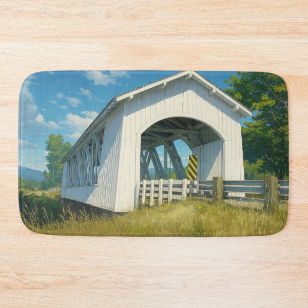 Item preview, The Historic Gilkey Covered Bridge designed and sold by Takeda-art.