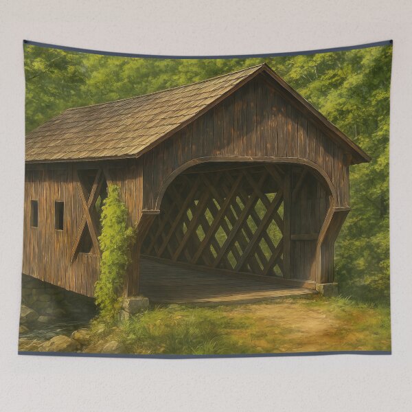 Item preview, The Historic Baltimore Covered Bridge designed and sold by Takeda-art.