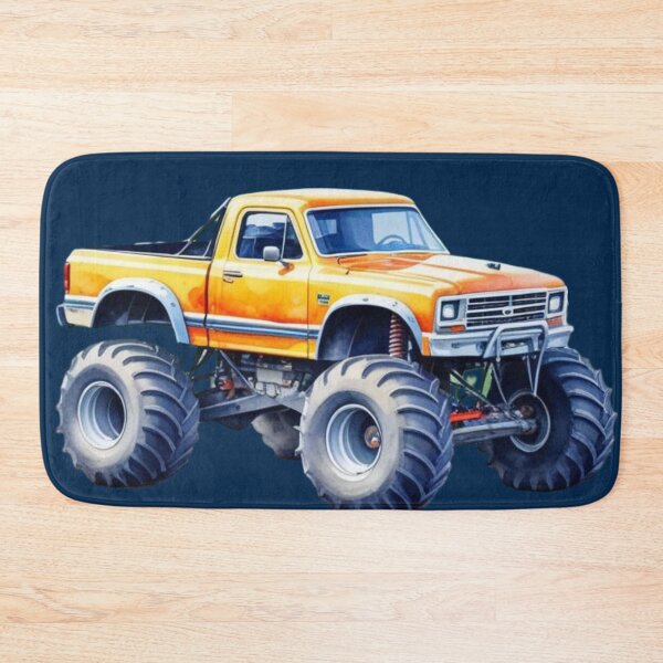 Item preview, Color splatter Monster Truck designed and sold by MirucaDesign.