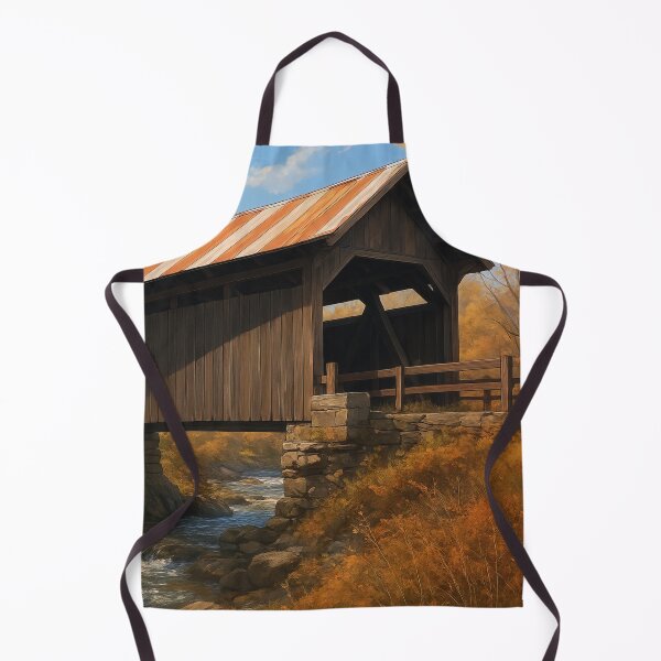 Item preview, The Historic Gold Brook Covered Bridge designed and sold by Takeda-art.
