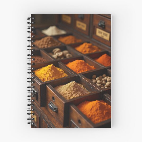 Item preview, Oriental Spice Apothecary | Vintage Medicinal Spices Exotic Pharmacy Art designed and sold by Antik by Schulz.