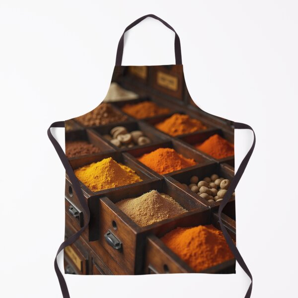 Item preview, Oriental Spice Apothecary | Vintage Medicinal Spices Exotic Pharmacy Art designed and sold by Antik by Schulz.