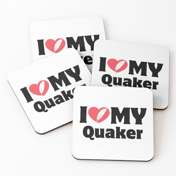 Item preview, Heart Icon Simple Typography I Love My Quaker designed and sold by LoviqueLab.