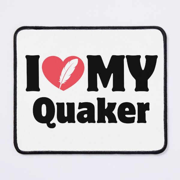 Item preview, Heart Icon Simple Typography I Love My Quaker designed and sold by LoviqueLab.