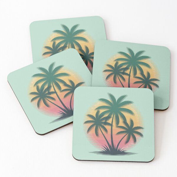 Item preview, Retro Palm Trees designed and sold by MirucaDesign.