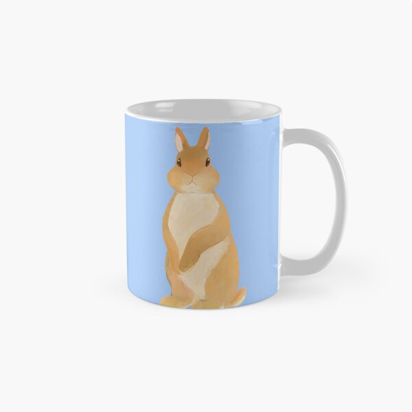Item preview, Brown orange Netherland Dwarf Standing Rabbit designed and sold by tayaan.