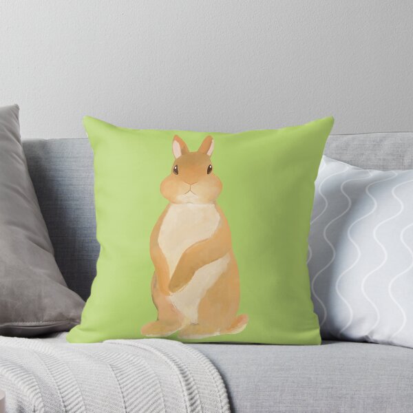 Item preview, Brown orange Netherland Dwarf Standing Rabbit designed and sold by tayaan.