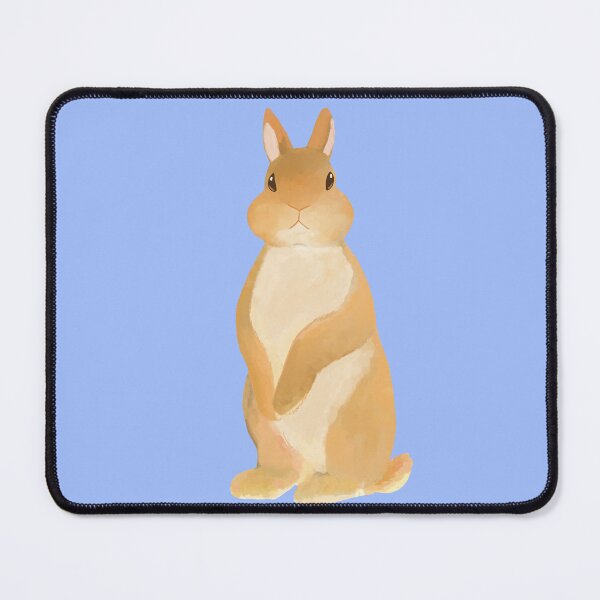 Item preview, Brown orange Netherland Dwarf Standing Rabbit designed and sold by tayaan.