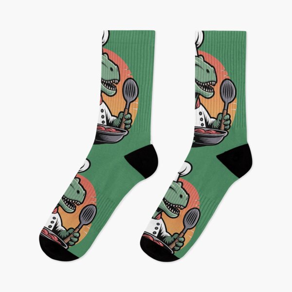 Item preview, Retro Dinosaur Chef designed and sold by MirucaDesign.