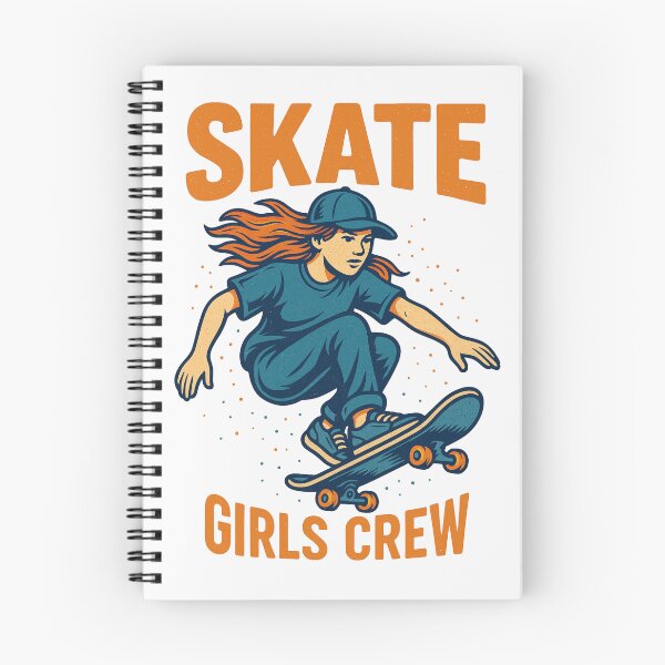 Item preview, Skate Girls Crew – Retro Skateboarding Girl Design designed and sold by BRONX71.