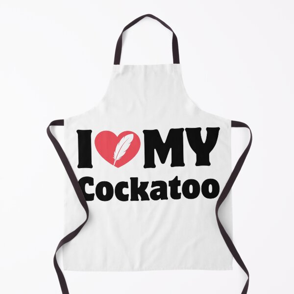 Item preview, Heart Icon Simple Typography I Love My Cockatoo designed and sold by LoviqueLab.